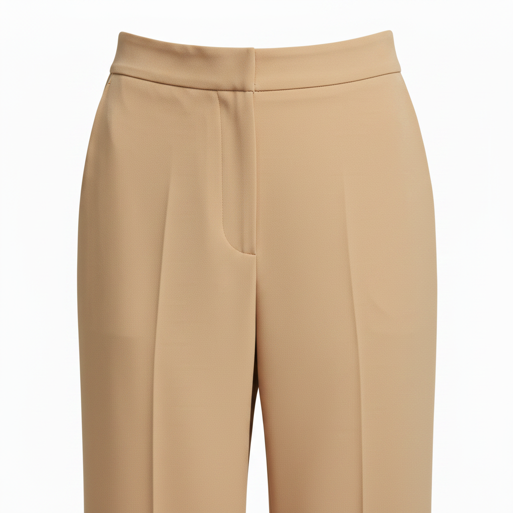 Detail - Centre Crease Camel