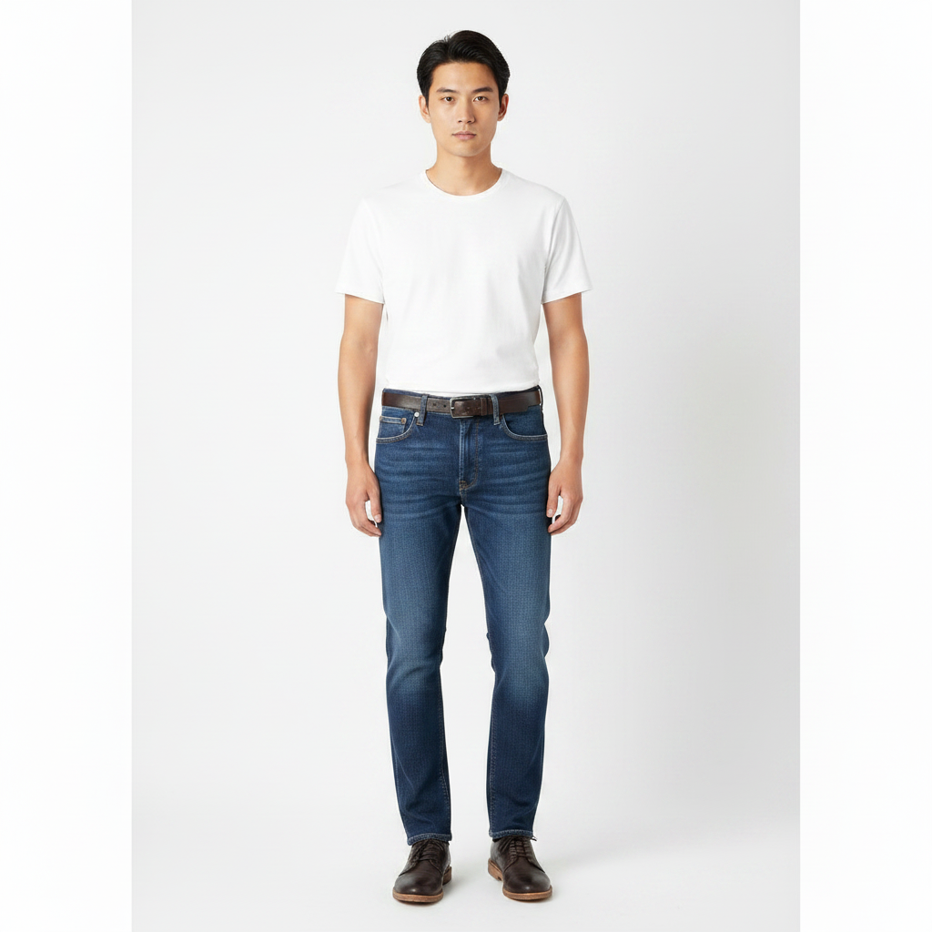 Model - Front Indigo
